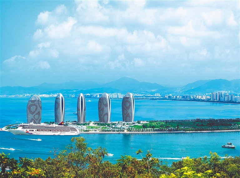 海南,热带天堂的播音稿魅力